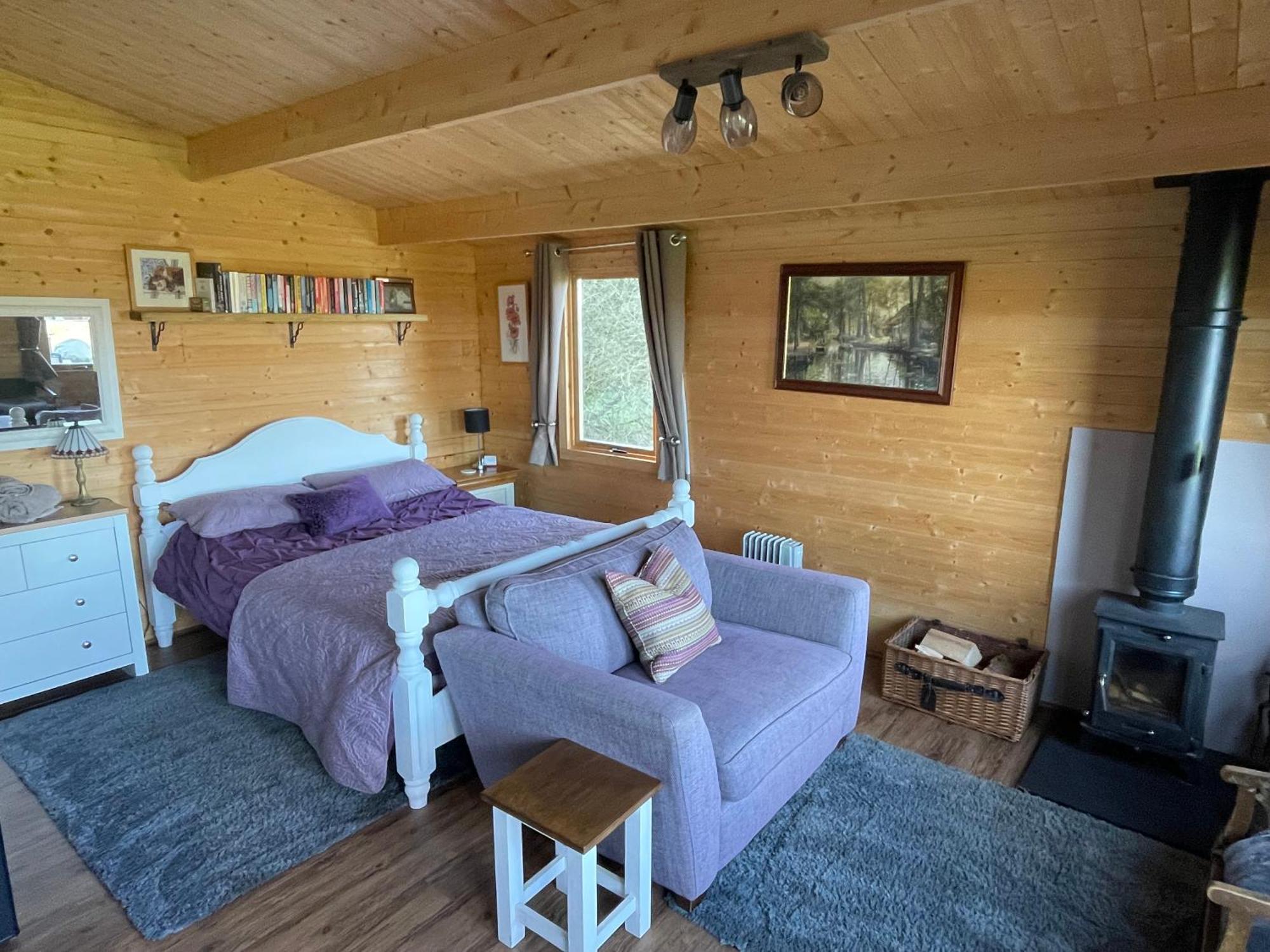 Cosy Cabin In Annie'S Meadow West Meon Exterior foto